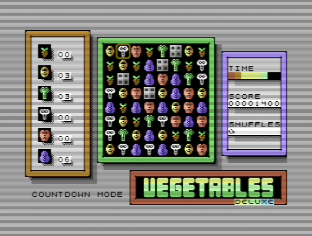 Vegetables Deluxe Countdown Mode